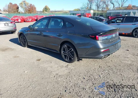 2025 Hyundai Sonata N Line z USA, uszkodzony, nr VIN KMHL54JC7SA502785